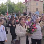 В Кишиневе идет колонна Марша Победы и «Бессмертного полка»