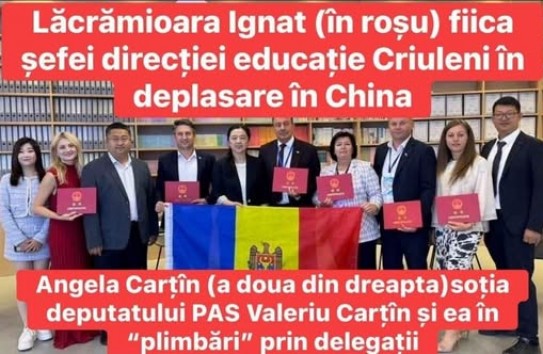 {Активисты PAS едут в Китай… на семинар по русскому языку } Молдавские Ведомости
